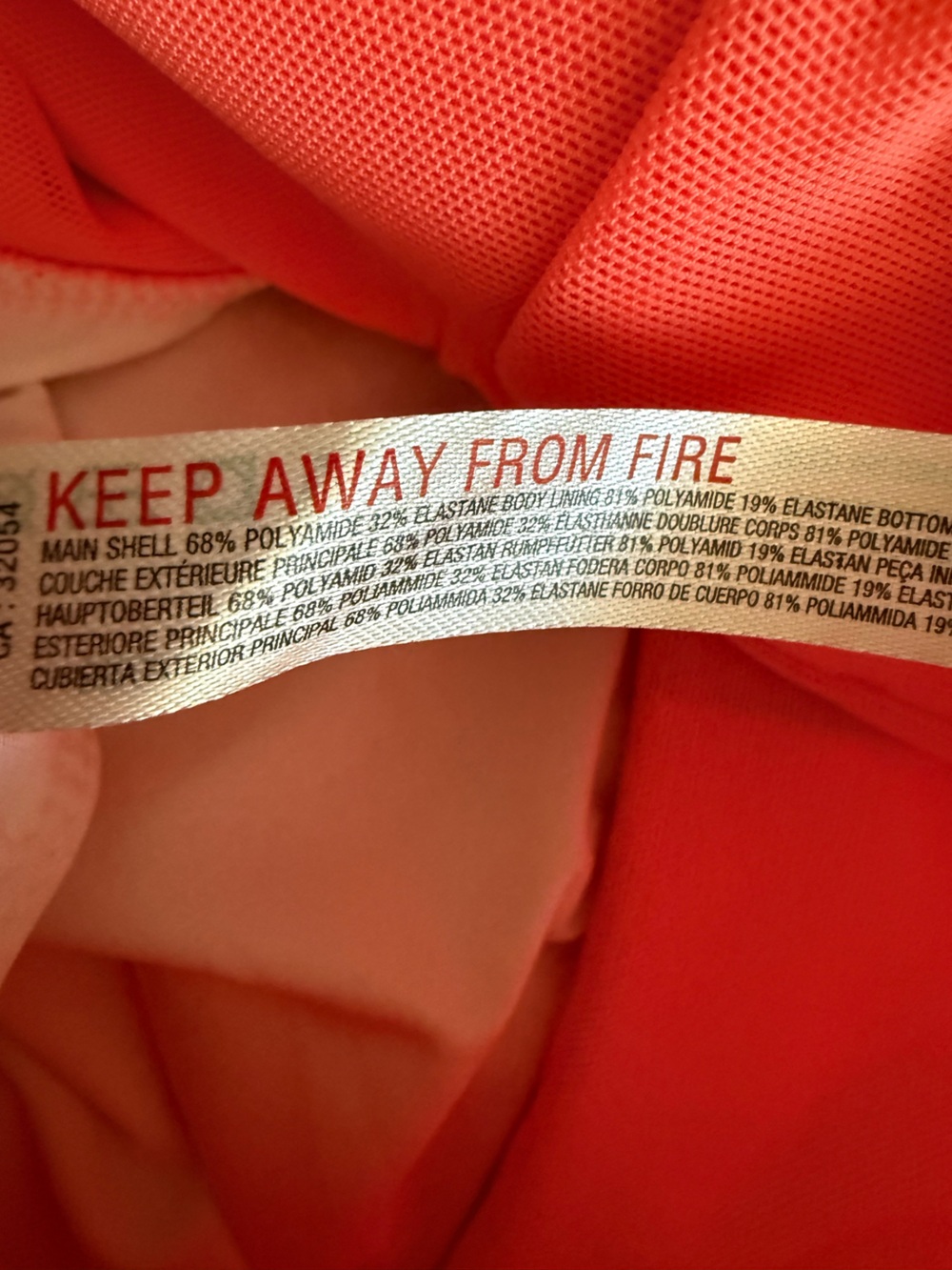 Free People Movement Righteous Runsie Neon Coral Pink Sz M Activewear - Picture 11 of 11